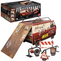 Pista De Skate De Dedo Com Rampa Corrimão Old Van Fingerboard