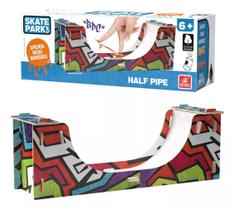 Pista De Skate De Dedo HalfPipe Mdf Deck Fingerboard Profissional