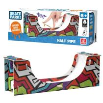 Pista de Skate de Dedo Radical Rampa Em Madeira - Brincadeira de Criança