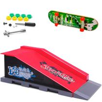 Pista De Skate De Dedo Radical Skate Park Com 1 Skate - Dm Toys