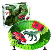 Pista Dino Dinossauro Track Car Infantil Radical Carro Tunel