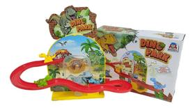 Pista Dino Park Escorregador Com Luzes e Sons 0802 - Braskit