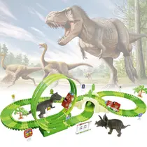 Pista Dinossauro C/ Looping Luz E Acessórios KPD-070 Castela Brasil