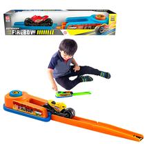 Pista Disparador Lançador De Motos Brinquedo Meninos FireBow - Bs Toys