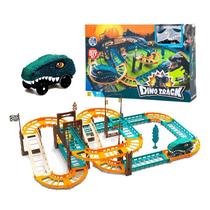 Pista Elétrica Auto Track Hot Carrinho Dino Pista Elétrica Auto Track Hot Carrinho Dino