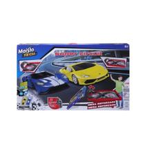 Pista Elétrica Super Circuit Set Com Mesa 1/43 Maisto 83047