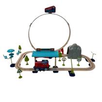 Pista Estação De Trem Com Looping 65 Peças - Zippy Toys - Trenzinho Expresso Brinquedo +3 Anos Pista Estação De Trem Com Looping 65 Peças - Zippy Toys - Trenzinho Expresso Brinquedo +3 Anos