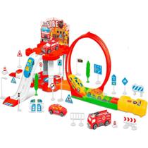 Pista estacionamento City Fire 43Peças