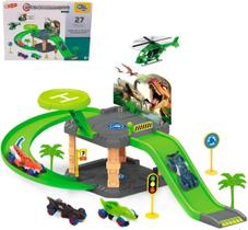 Pista Estacionamento Dino 27Pçs WB12229