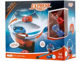 Pista Express Wheels Super Globo - Multikids Pista Express Wheels Super Globo - Multikids