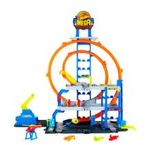Pista Garagem Mega Loop Hot Wheels City JBM74 - Mattel