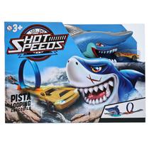 Pista Hot Speeds com Carrinho - Looping Tubarão