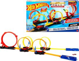 Pista Hot Wheels Action Competição Multi Looping Mattel Pista Hot Wheels Action Competição Multi Looping Mattel
