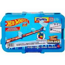 Pista Hot Wheels Caixa Track Builder Ice Crash Hnj66 Hkx40