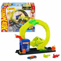 Pista Hot Wheels City Ataque de Cobra - Mattel Pista Hot Wheels City Ataque de Cobra - Mattel