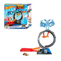 Pista Hot Wheels City Ataque do Morcego c/ Carrinho Mattel