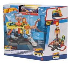 Pista Hot Wheels City Downtown Lava Rápido HDR27 Mattel