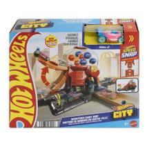 Pista Hot Wheels City Downtown Loja de Doces com Carro 1:64 Mattel Pista Hot Wheels City Downtown Loja de Doces com Carro 1:64 Mattel