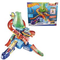 Pista Hot Wheels City Estação Científica Color Shifters Original 1magnus Pista Hot Wheels City Estação Científica Color Shifters Original 1magnus