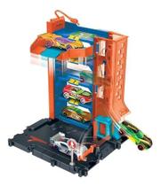 Pista Hot Wheels City Estacionamento No Centro Da Cidade
