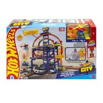 Pista Hot Wheels City Garagem Mega Loop Mattel Original