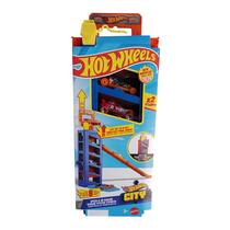 Pista Hot Wheels City Garagem Portátil Azul Mattel Original
