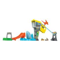 Pista Hot Wheels City Jurassic World Dinossauro Cor Multicolor