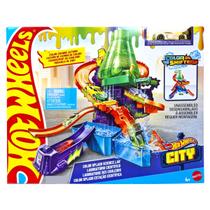 Pista Hot Wheels City Laboratorio Cientifico Com 1 Carro
