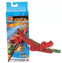 Pista Hot Wheels City Lançador de Dinossauro