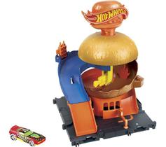 Pista Hot Wheels City Lanchonete de Hambúrgueres - Mattel