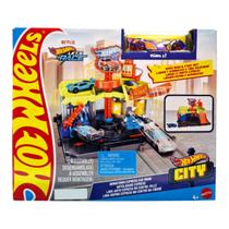 Pista Hot Wheels City Lava Rapido Com 1 Carro