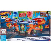 Pista Hot Wheels City Lava rápido Mega Torre Mattel Pista Hot Wheels City Lava rápido Mega Torre Mattel