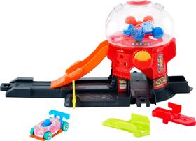 Pista Hot Wheels City Loja De Doces Mattel Pista Hot Wheels City Loja De Doces Mattel