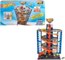 Pista Hot Wheels City Mega Garagem Espiral Mattel Pista Hot Wheels City Mega Garagem Espiral Mattel