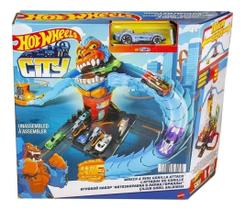 Pista Hot Wheels City Nemesis Ataque Do Gorila Hdr30 Mattel