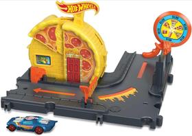 Pista Hot Wheels City Pizzaria Veloz HKX44 - Mattel