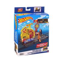 Pista Hot Wheels City Pizzaria Veloz Speed Pizza Car Mattel