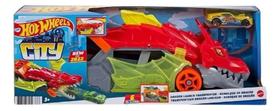 Pista Hot Wheels City Reboque do Dragão GTK42 Mattel Pista Hot Wheels City Reboque do Dragão GTK42 Mattel