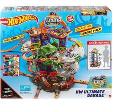 Pista Hot Wheels City Robo Ultimate Garagem T Rex - Mattel Colorido Pista Hot Wheels City Robo Ultimate Garagem T Rex - Mattel Colorido
