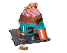 Pista Hot Wheels City Sorveteria Na Cidade - Mattel