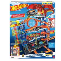 Pista Hot Wheels City Super Garagem Ultimate - Mattel HKX48