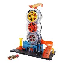 Pista Hot Wheels City Super Loja de Pneus - HDP02 - Mattel