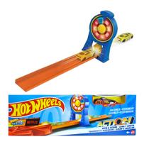 Pista Hot Wheels Com Carro Girar E Marcar Spin E Score