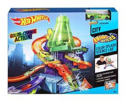 Pista Hot Wheels Estação Cientifica Color Shifters Mattel Pista Hot Wheels Estação Cientifica Color Shifters Mattel