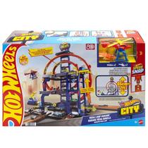 Pista Hot Wheels - Garagem Mega Loop - MATTEL