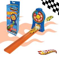 Pista Hot Wheels Girar Marcar Carrinho Corrida Original Pista Hot Wheels Girar Marcar Carrinho Corrida Original