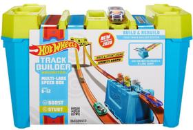 Pista Hot Wheels - Kit Completo Stunt Box - Caixa de Obstáculos - Mattel