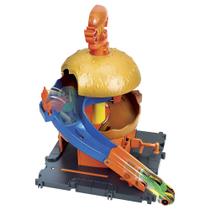 Pista Hot Wheels Lanchonete de Hambúrgueres - Mattel