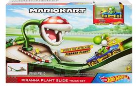 Pista Hot Wheels Mario Kart Planta Piranha - Mattel - Gfy47