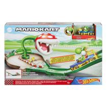 Pista Hot Wheels Mario Kart Rampa Planta Piranha Mattel Original Pista Hot Wheels Mario Kart Rampa Planta Piranha Mattel Original